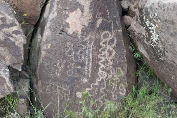 Native American Stone Writing