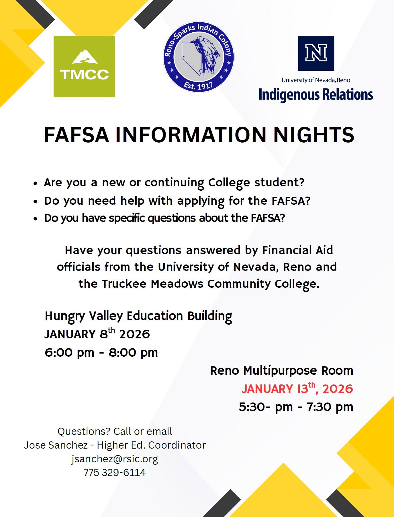 FASA Rescheduled