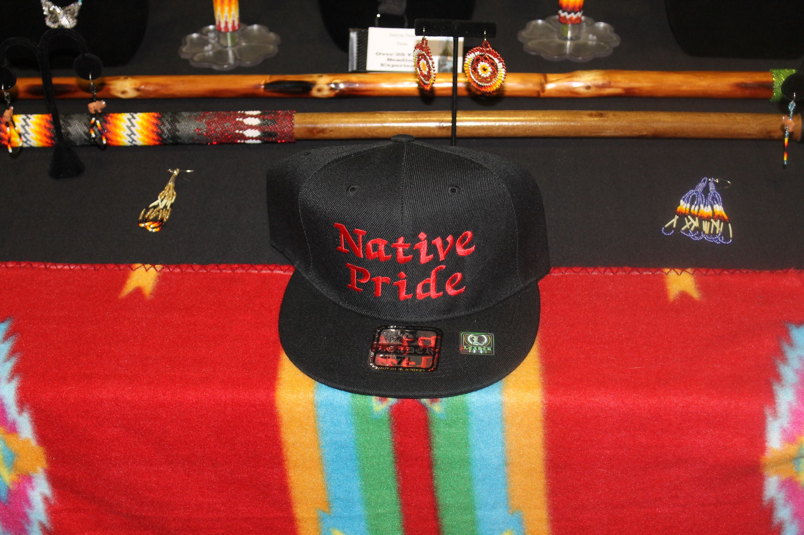 Native Pride Hat and Jewelry
