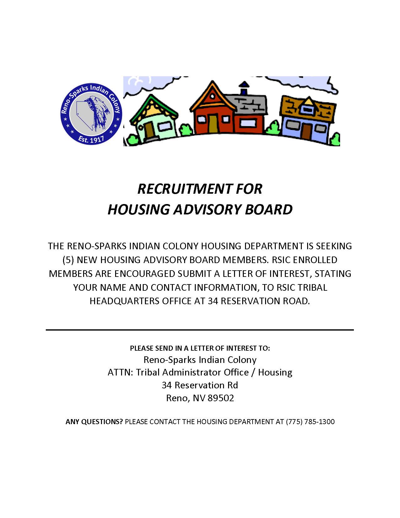 03.25.24 Hsng Advsr Brd Rcrtmnt Flyer