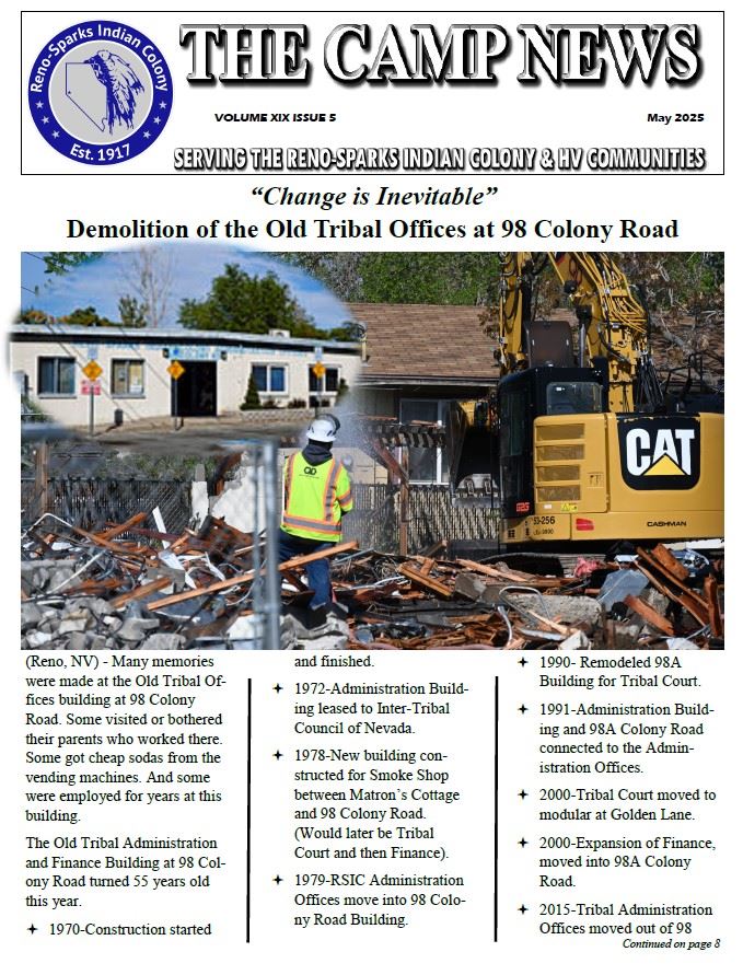 Camp News Cover_May 2025