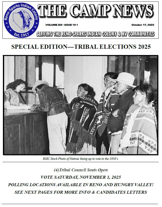 Camp News Cover_Special Edition Tribal Elections_101725